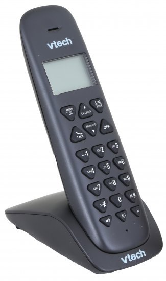 טלפון אלחוטי Vtech Digital Cordless - צבע שחור